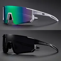 Lunettes de soleil de cyclisme surdimensionnées pour hommes, lunettes de vélo, lunettes anti-vent, verres pour la conduite sur route 1