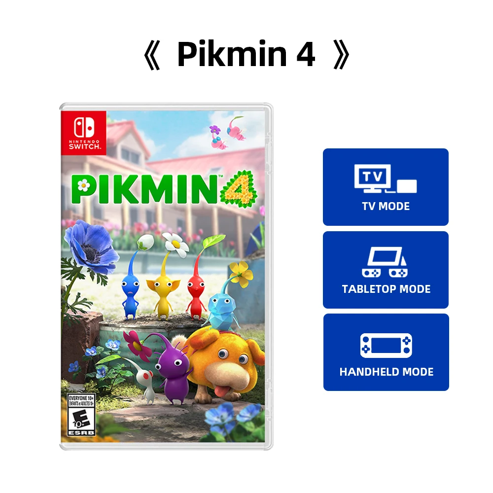 Nintendo Switch Game - Pikmin 4 - Games Physical Cartridge Support