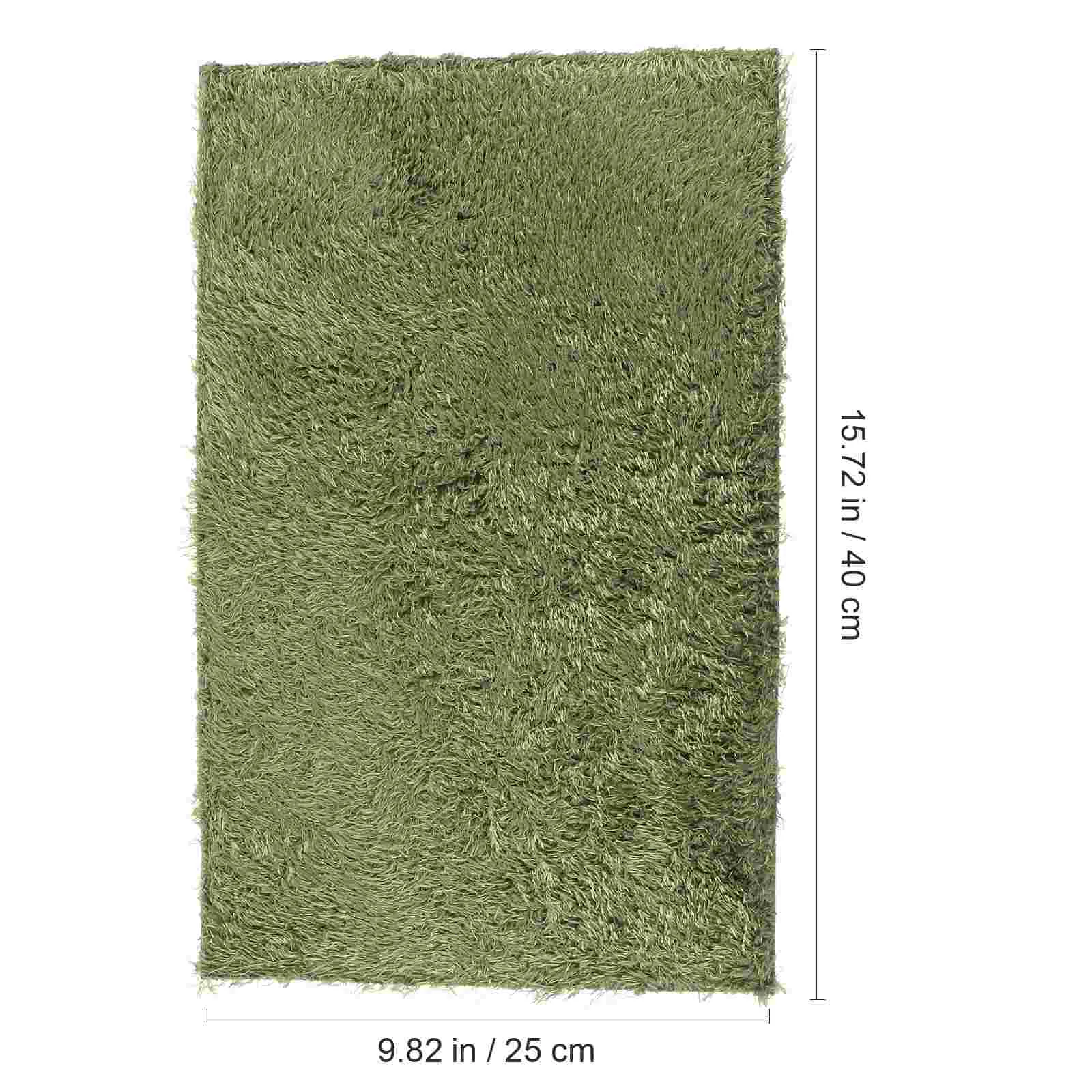 Reptile Carpet 2 Pcs Amphibious Reptile Carpet Turtle Habitat Moss Mat Mats for Terrarium Substrate Cotton