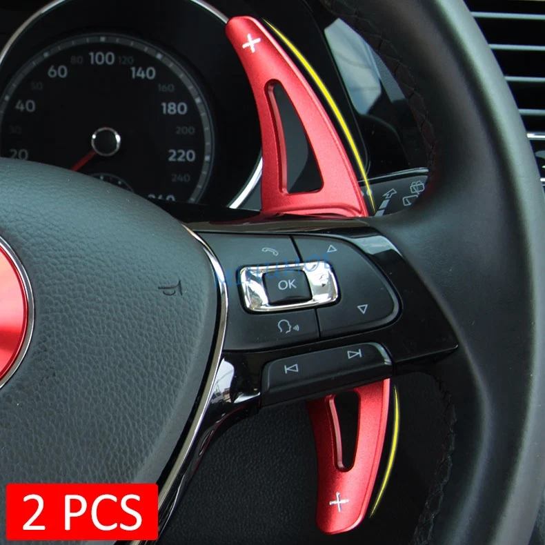 Interior Steering Wheel Paddle Shifter Extension For Vw Golf Mk8