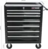 7-Drawer Rolling Tool Box, Tool Chest with Wheels and Locking System,High Capacity Tool Storage Cabinet Organizer (Black) 3
