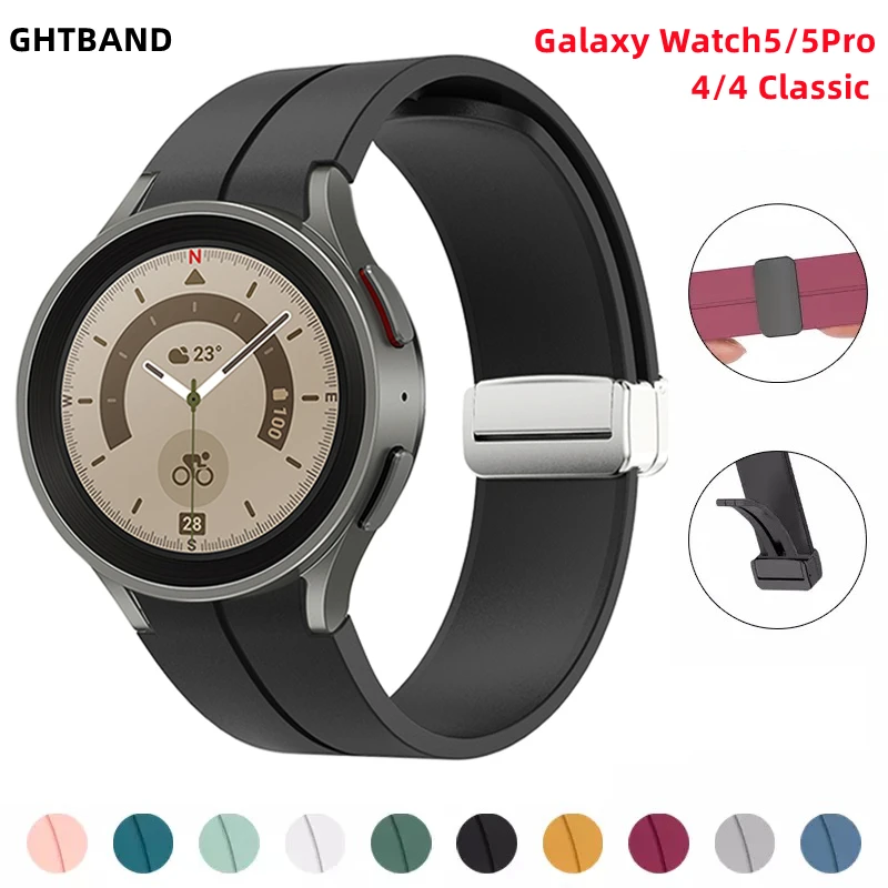 

Strap For Samsung Galaxy Watch 5 4 40mm 44mm smartwatch correa Sport Bracelet Galaxy Watch 5 pro 45mm 4 classic 46mm 42mm band
