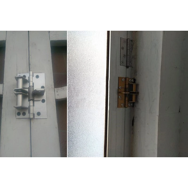 Metal Automatic Spring Door Closer Door Closing Hinge Adjust The Closing Device Furniture Hardware