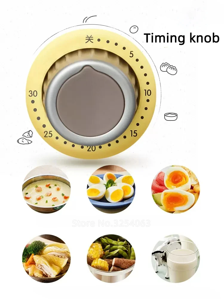 360W Electric Egg Cooker Breakfast Machine Food Steamer Egg Boiler Multicooker Custard Steaming Cooker with Timer 220V egg cooker electric egg cooker