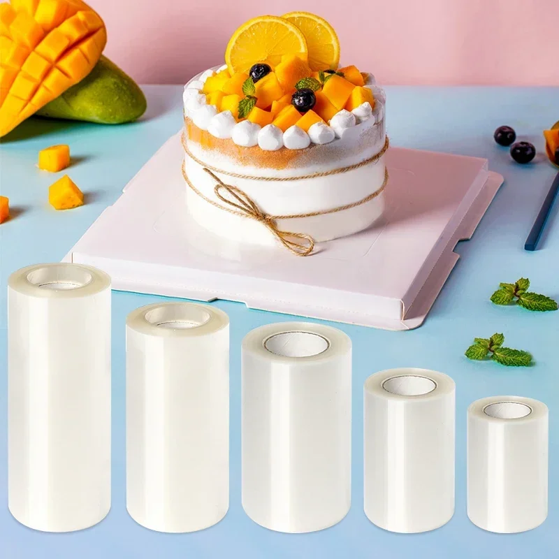 Cake Decorating Tools Cake Baking Tools Baking Cake Ring Cake Collar Mousse Cake Transparent Hard Surrounding Birthday Decorative Sheet Surrounding Edge Clear Strip for Baking