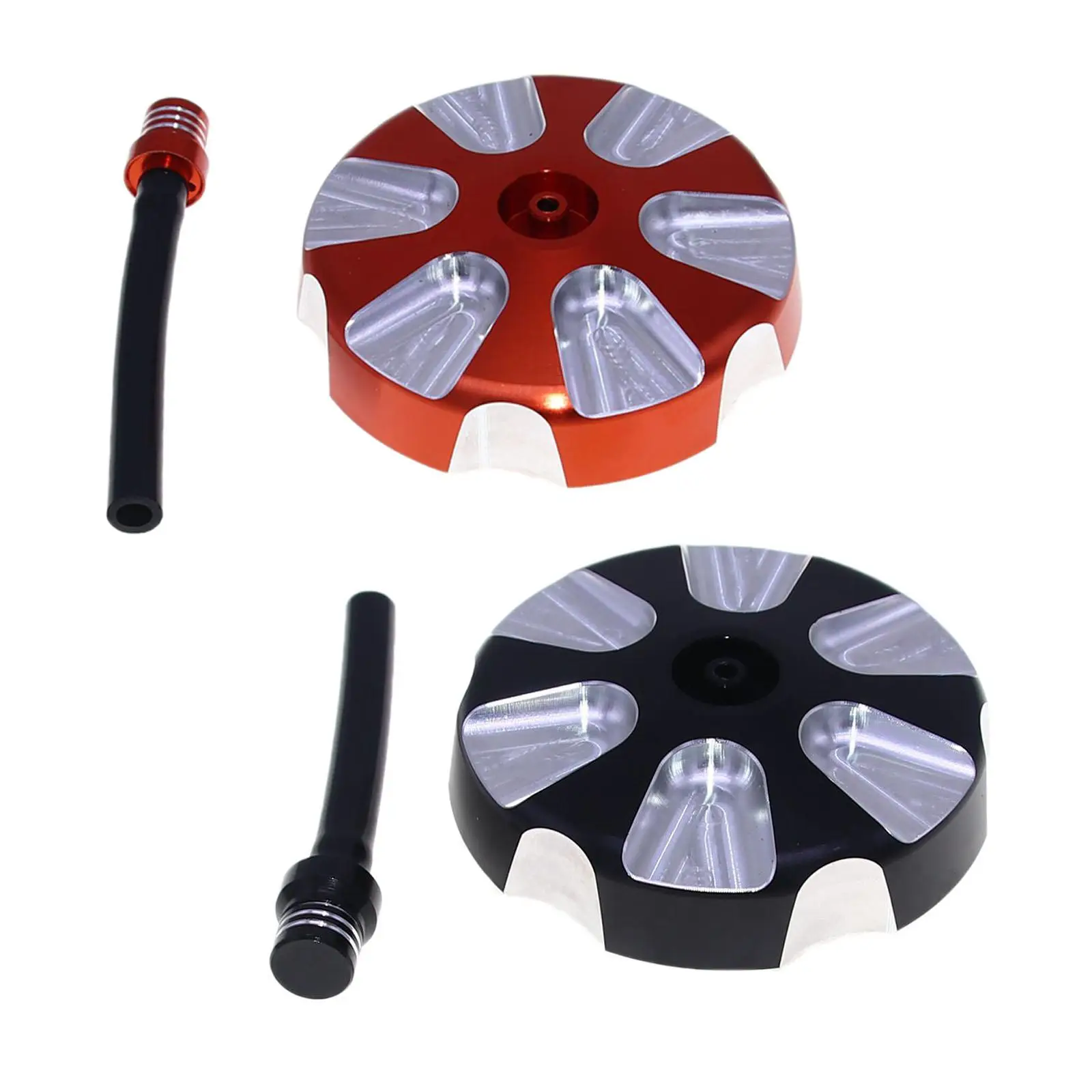 알루미늄 오토바이 연료 탱크 캡, 가스 탱크 캡 커버, 예비 부품, 쉬운 설치, 조립 수리 액세서리, 직접 교체