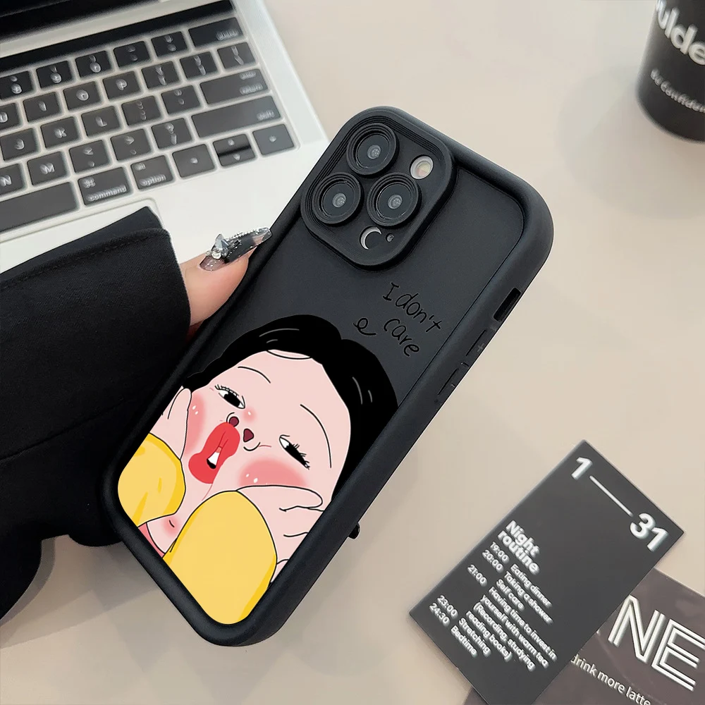 Lustige süße Mädchen Jungen Silikonhülle für Xiaomi Mi 11 Lite 5G 14 13T 13 12T 12 12X Poco M6 X6 X5 X3 F5 F6 Pro Stoßfeste Softcover_voghion.com