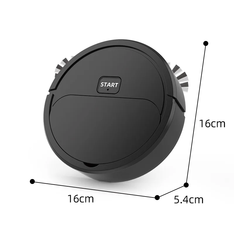 Automatic Portable Mini Home Floor Robotic Vacuum Cleaner USB Rechargeable Wet Dry Three-In-One Sweeping Machine for Home