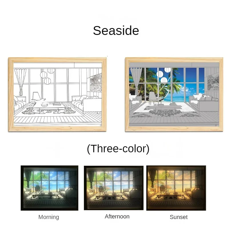 

Современные теплые Настенные светильники Seontae Hwang, настенные ночники в стиле INS, декоративное освещение для интерьера гостиной, кофейной стены