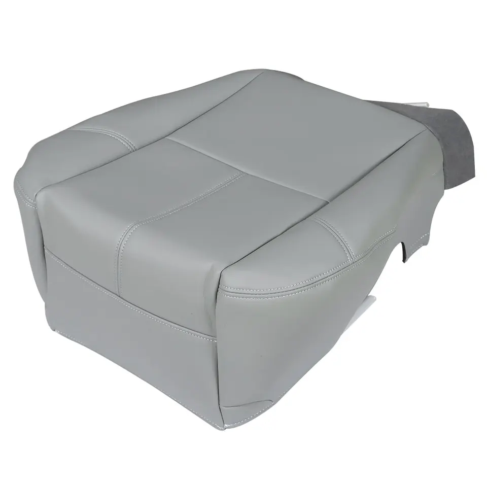 Funda Asiento Silverado 2007-2014 Funda De Asiento De Cuero Para Chevy Silverado 2007-2014 - Delantero Conductor Y Pasajero, Negra Funda Asiento Furgoneta