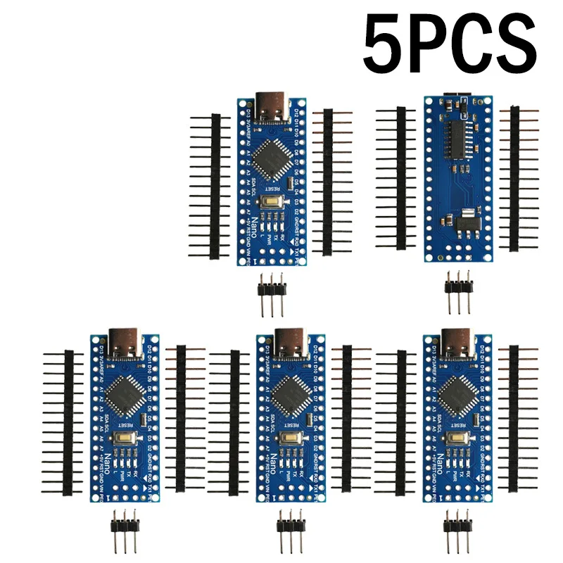 Nano V3.0 ATmega328P/PB USB Module for DIY Electronics Projects
