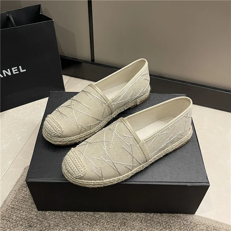 

Женские туфли в рыбацком стиле, дышащие мягкие туфли на плоской подошве, новинка 2024