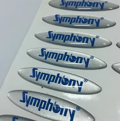 

Customized 3D dome epoxy adhesive logo sticker printing crystal transparent waterproof vinyl sticker label