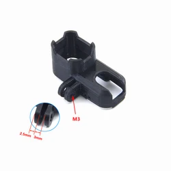 Enhanced TPU Mount Framework Support Bracket for 4K Action Cameras and FPV Drones (Black M3)