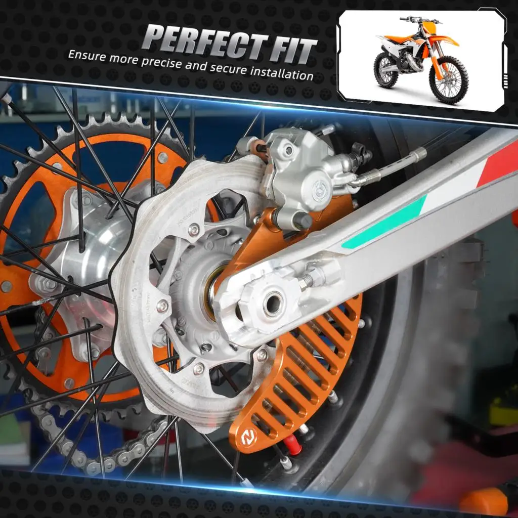KTM 250EXC300EXCリアブレーキディスクガード