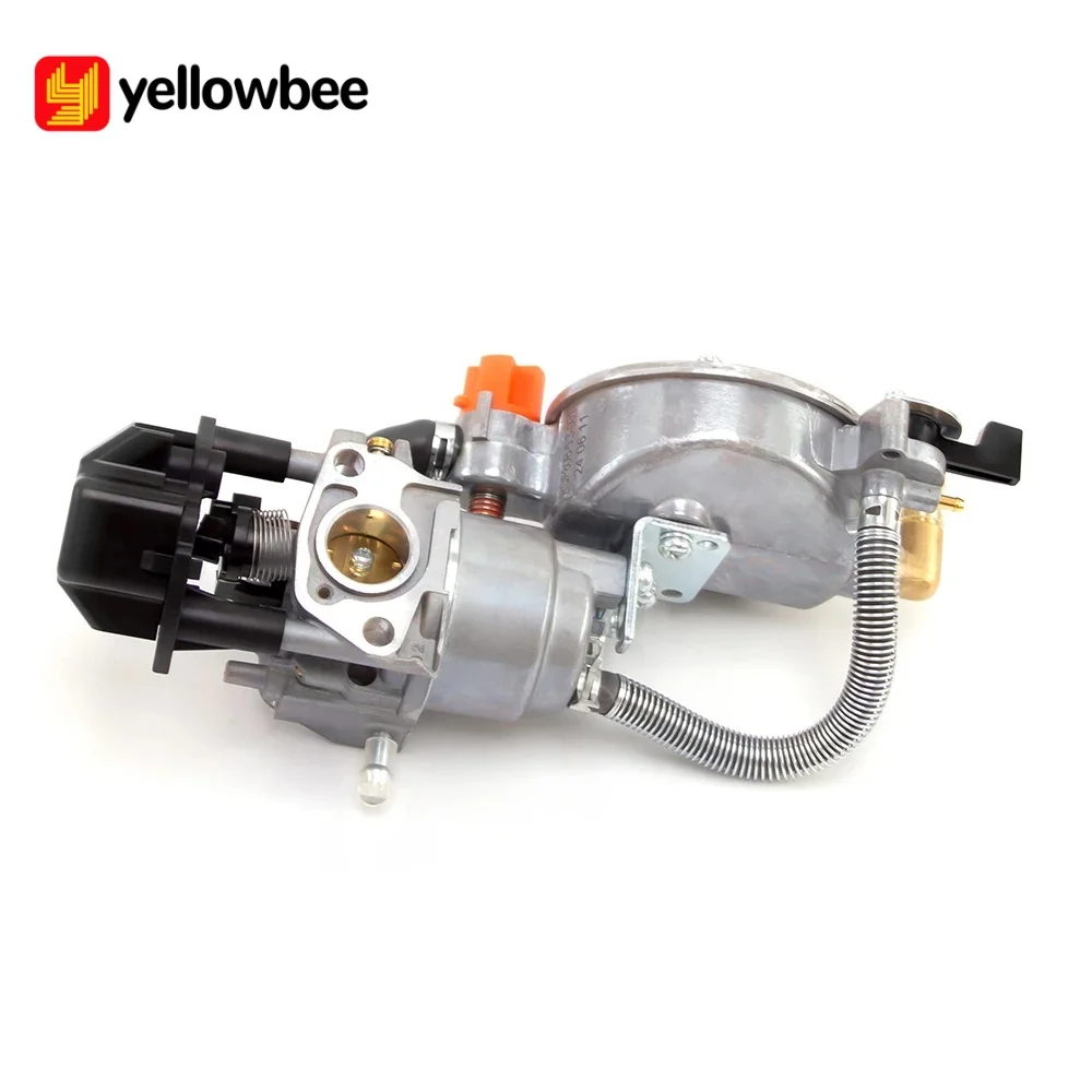 P19B 168FB 170F RQF80B-5.3-001 주파수 변환 LPG 기화기 3KW 6.5HP 가솔린 발전기 이중 연료 기화기 (가스켓 포함)