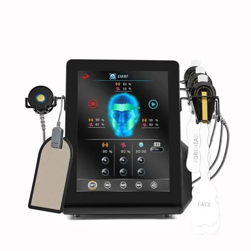 Emrf EMS Facial Lifting Massager Device Wrinkle Removal Machine for Anti-aging