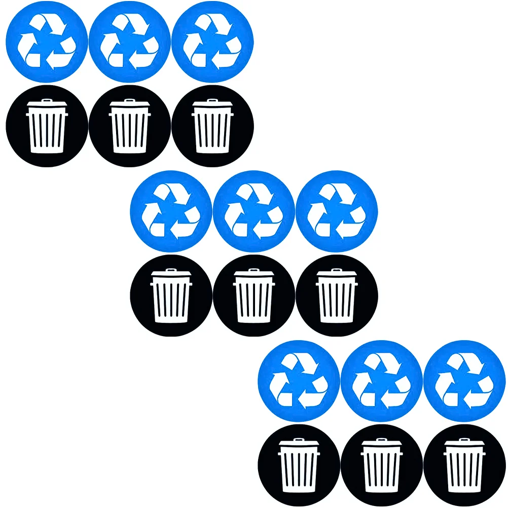 Рисунок 6 - Перерабатываемые наклейки для мусорных баков
