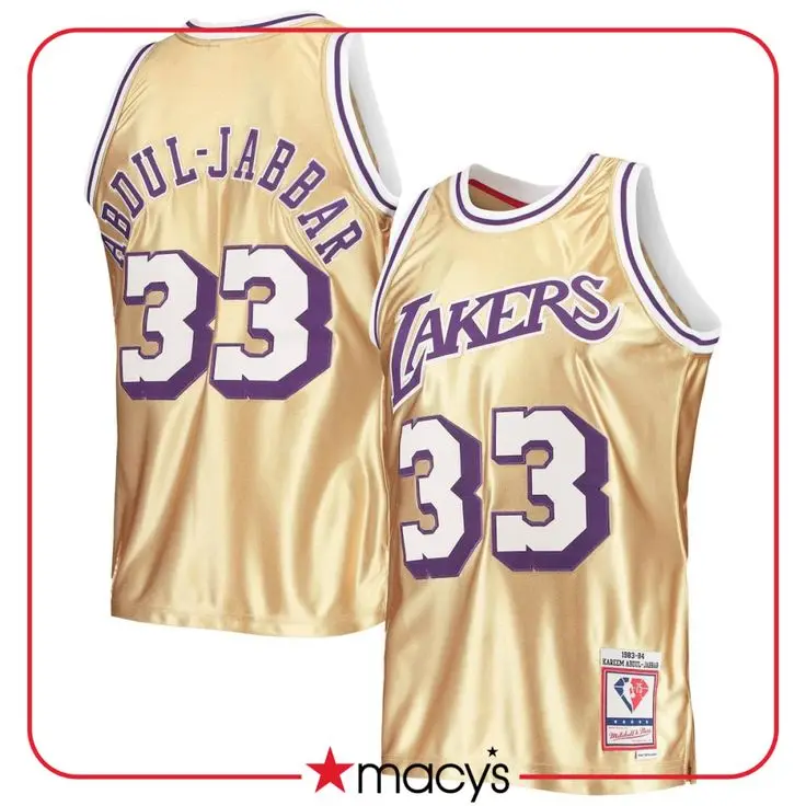 Basketball Vest Summer New Los Angeles James Gold Basketball Jersey Oversized Men's Vest High Quality Children Adult Universal Size Tops