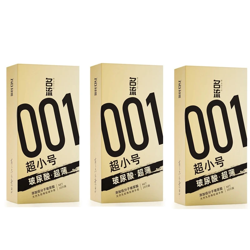 30 Stück 52/45 mm Hyaluronsäure-Kondome, ultraleichte, dünne Penishüllen, Empfängnisverhütung, Sicherheitskondome für Männer, gepunktetes Sexzubehör