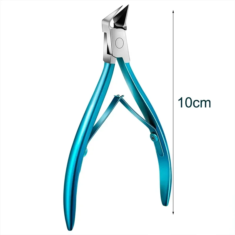 Professional Nail Clipper Cuticle Nippers For Paronychia Nail Cutters Stainless Steel Ingrown Toenail Scissors Manicure Tool