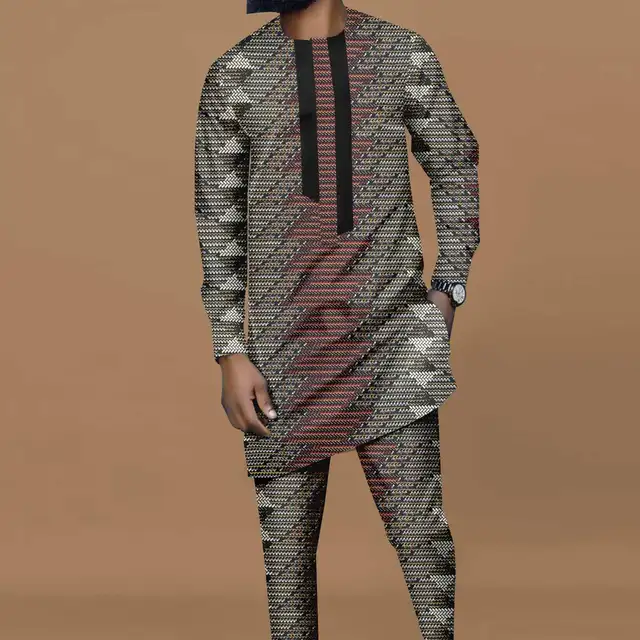 Ahmed Long Sleeve Print Outfit - Image 5