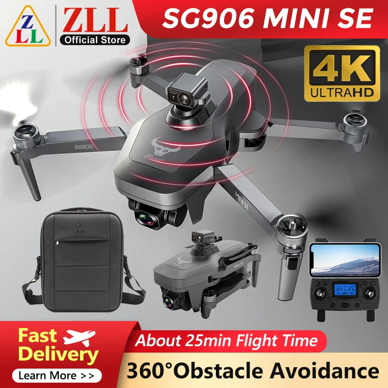 SG906-MINI-SE-Drone-4K-Professional-ESC-Camera-Dron-Brushless-Motor-360 ...