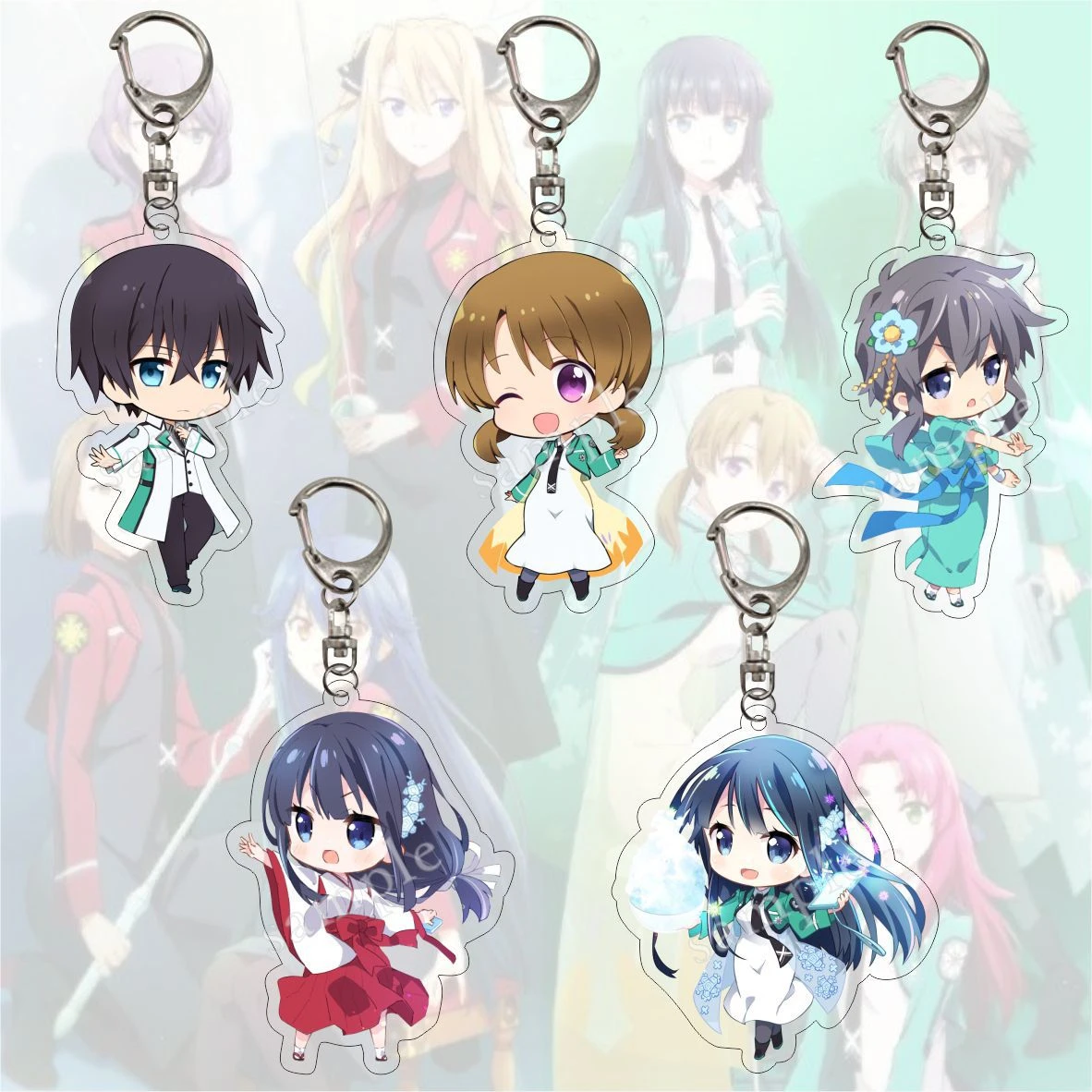 The Irregular At Magic High School Anime Keychain Shiba Tatsuya Cartoon  Character Acrylic Accessories Keyring Jewelry Gifts - Key Chains -  AliExpress
