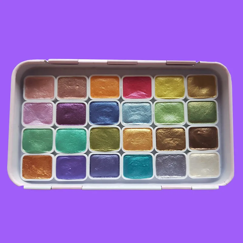 Mini Watercolor Palette Empty Mini Pans 1.0ml Pans 0.5ml Pans Mini