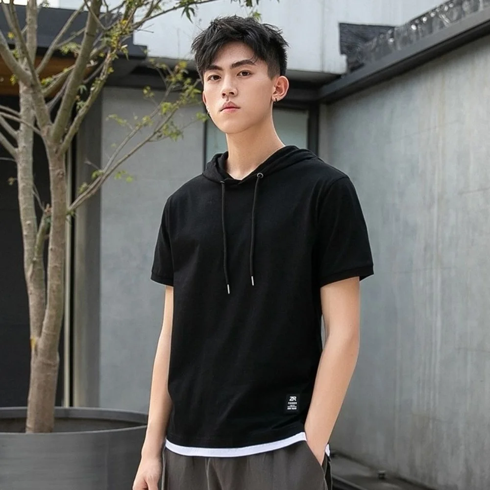 T Shirt Men Street Fashion Clothing 
