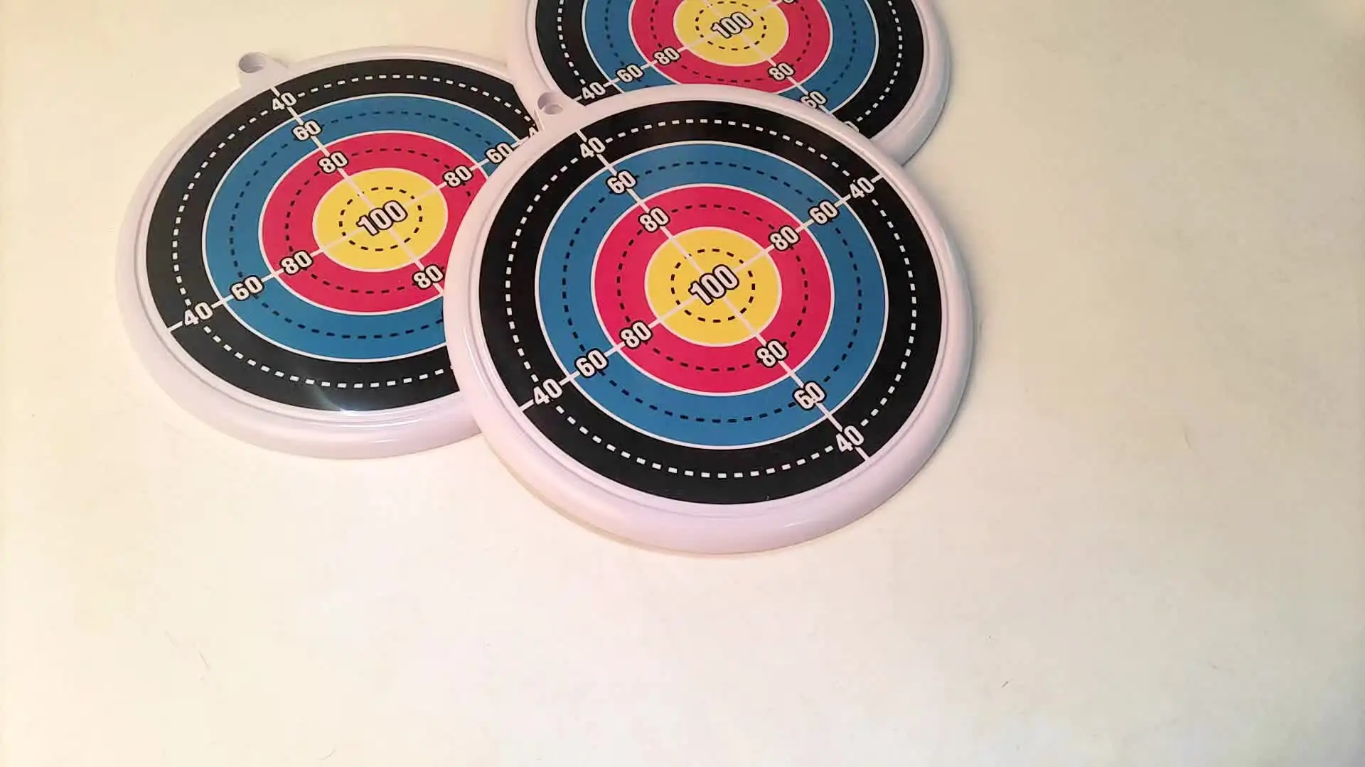 Suction Cup Archery Target For Kids – Colorful, Detachable, Freestanding Or Hanging, ABS Plastic, Stable Base