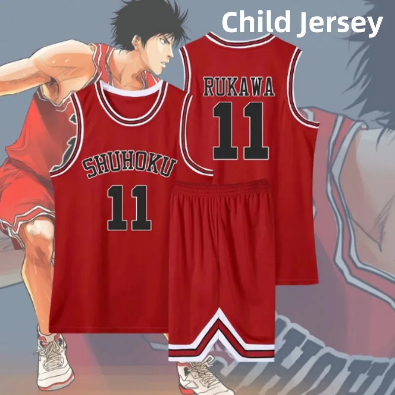 Slam Dunk Sakuragi No10 Basketball Costume SHOHOKU Jersey vest