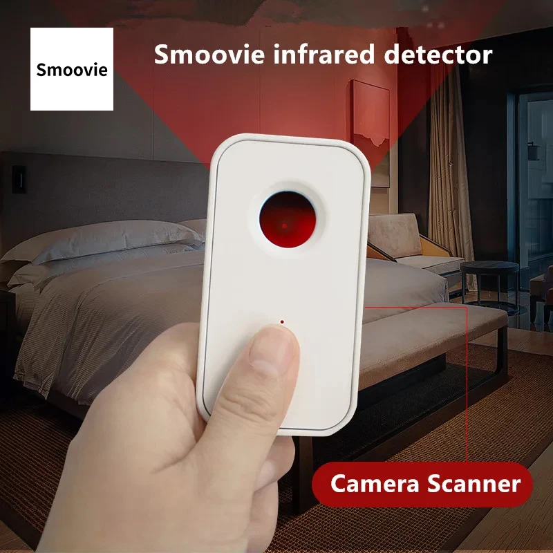 Smoovie ABS Multifunctional Infrared Detector Camera Detector Pinhole Camera Scanner W/ 3D Built-in Sensor Chip Smooth Lines
