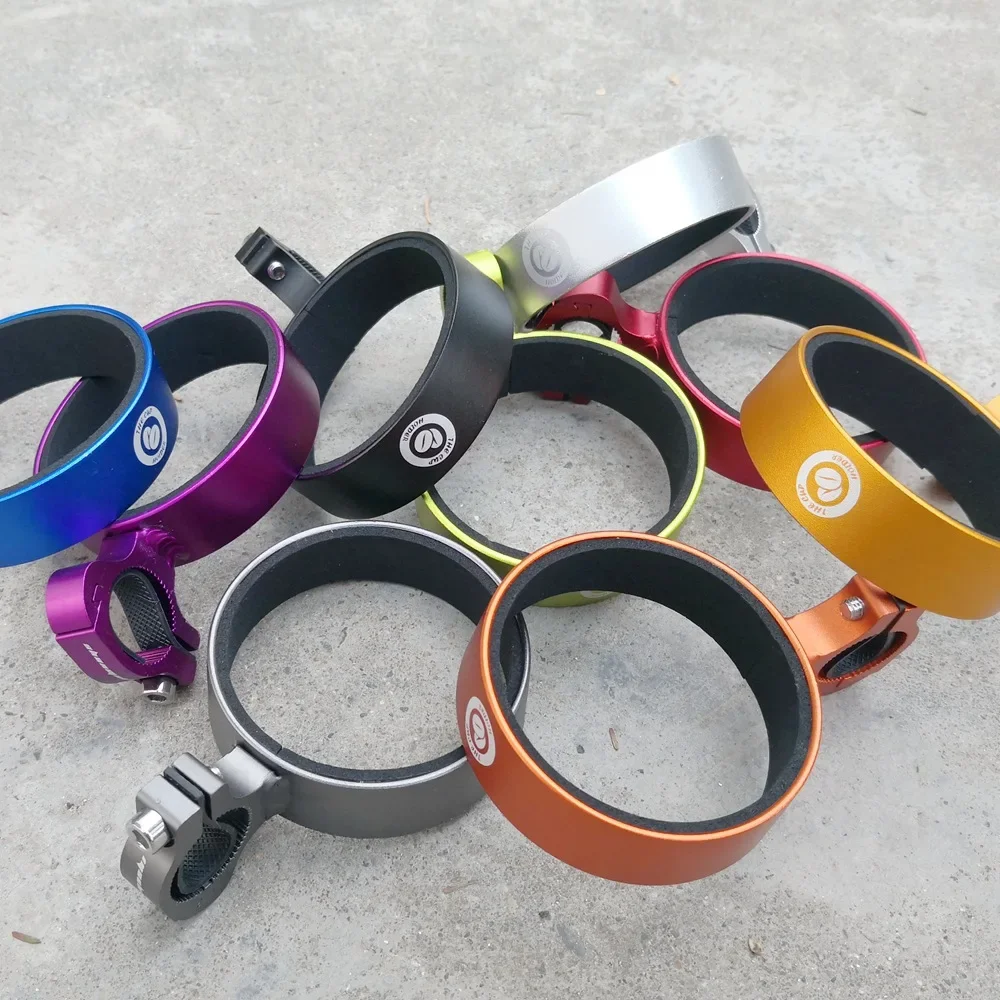 Bicycle Water Bottle Cage Bicycle Bottle Holder Water Bottle Holder New Bicycle Coffee Cup Holder Milk Tea Cup Holder Aluminum Water Bottle Holder Beer Holder Matte Finish