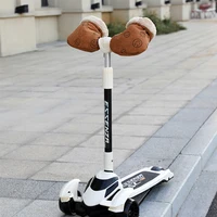 Children's Bicycle Gloves Children's Outdoor Sports Mittens Cartoon Printed Hands Warmer Scooter Gloves for Winter 3