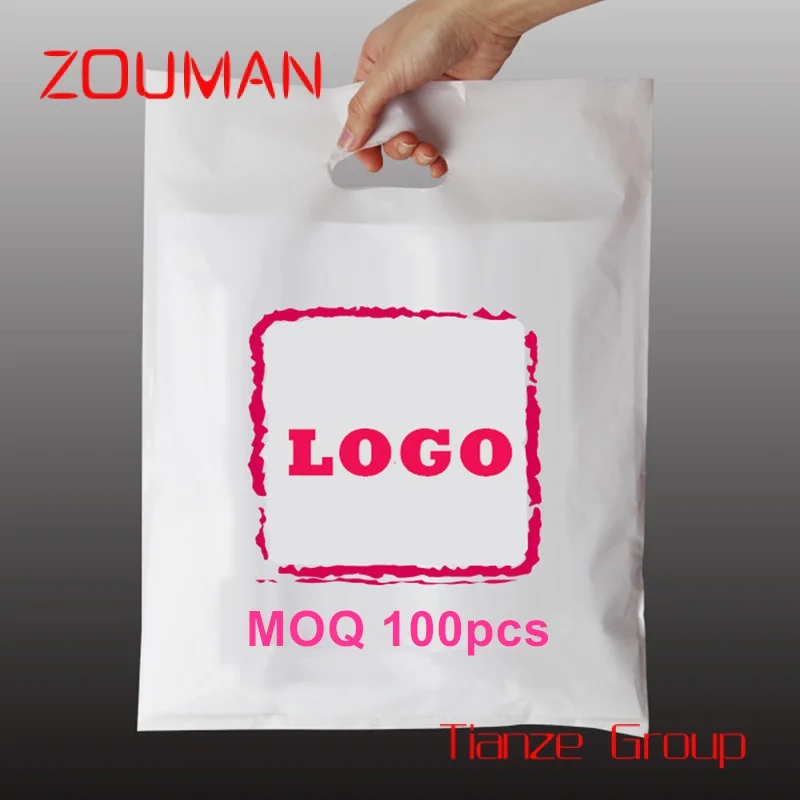 Custom , Custom logo biodegradable plastic shopping bag making machine packaging plastic bags with logos