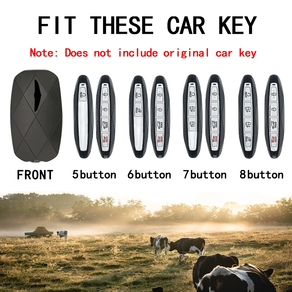 Premium Leather Car Key Bag Cover Case