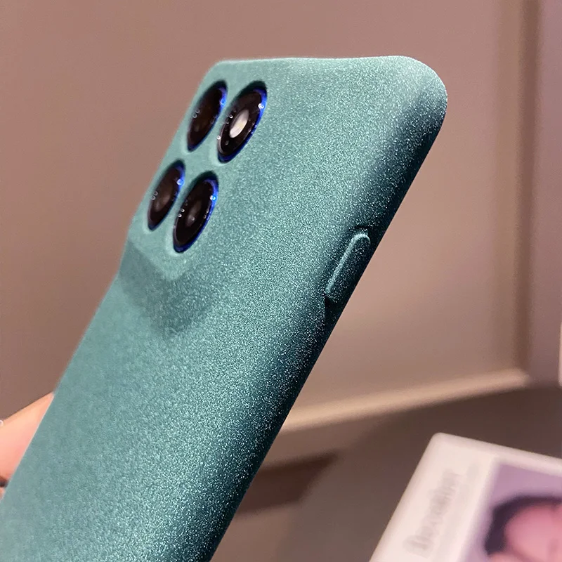 Ultra-Thin Soft Silicone Sand Case with Camera Protector