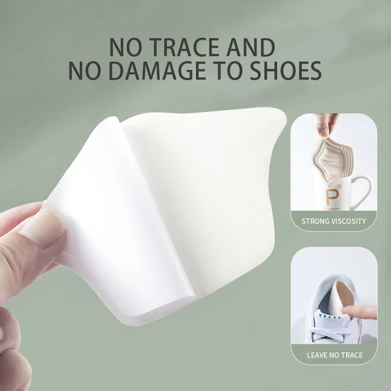 1 paio/2 pezzi cuscinetti per scarpe da ginnastica toppe per scarpe inserto per cuscino soletta protezione per tallone più spessa adesivo posteriore_voghion.com