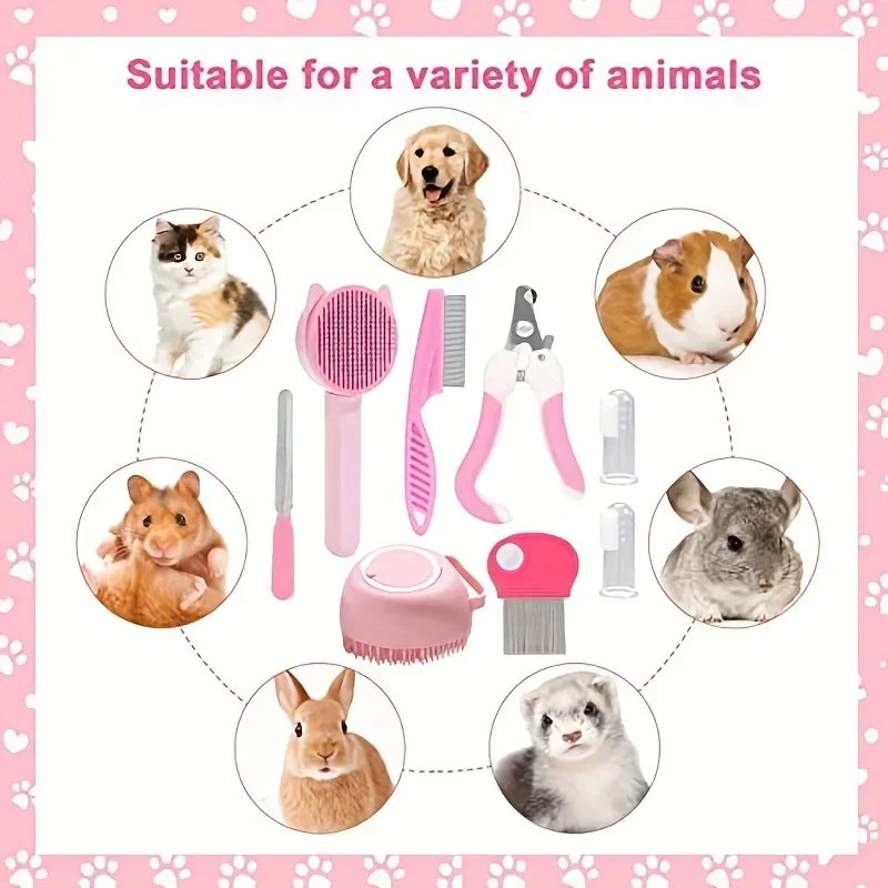 Cat Grooming Kit Set 3
