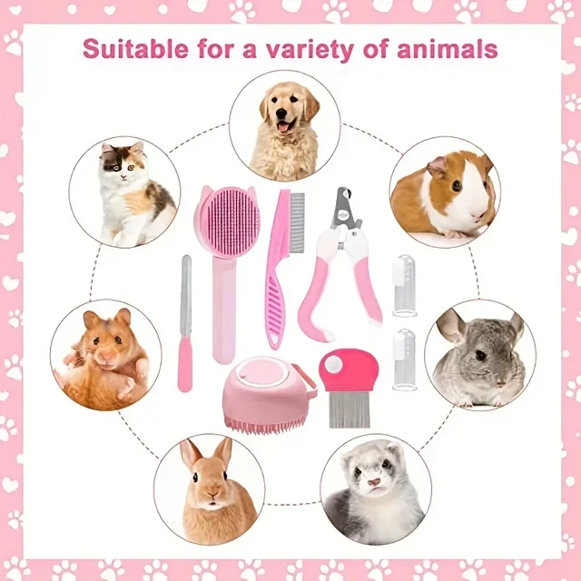 Cat Grooming Kit Set 3