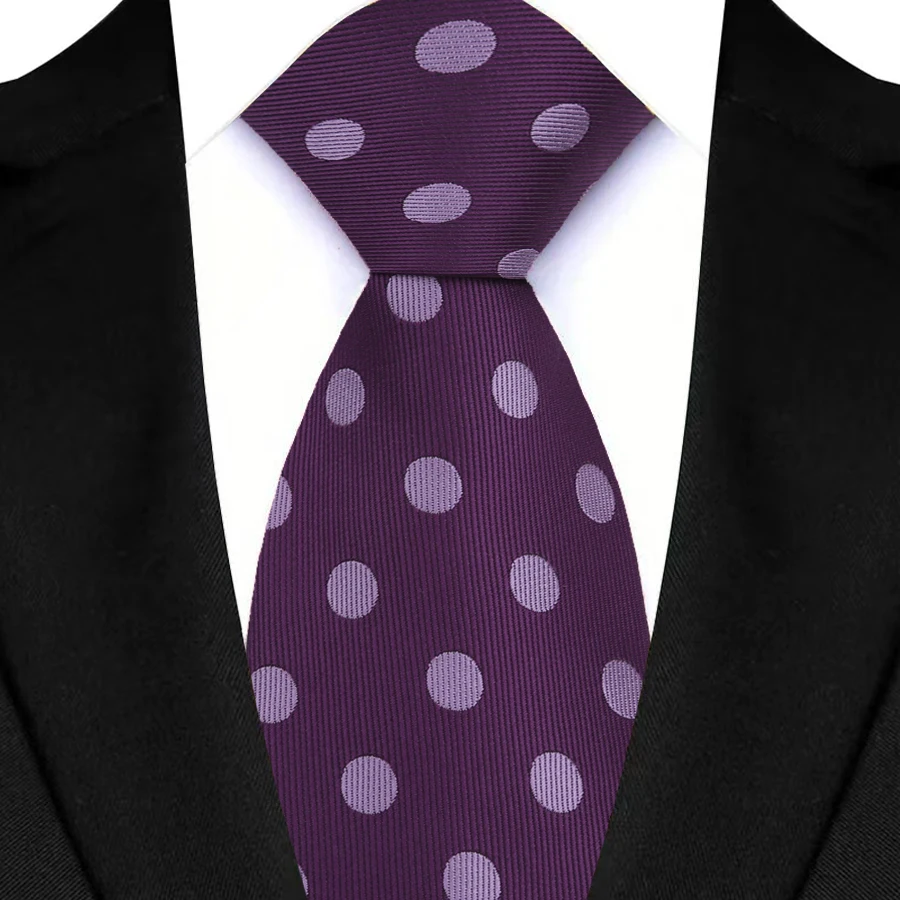 Vintage 8CM Krawatte Mode Mann Krawatte Polka Dots Hochzeit Krawatten Für Männer Krawatte Unisex Kleid Hemd Kragen krawatte Krawatte – Detail 9