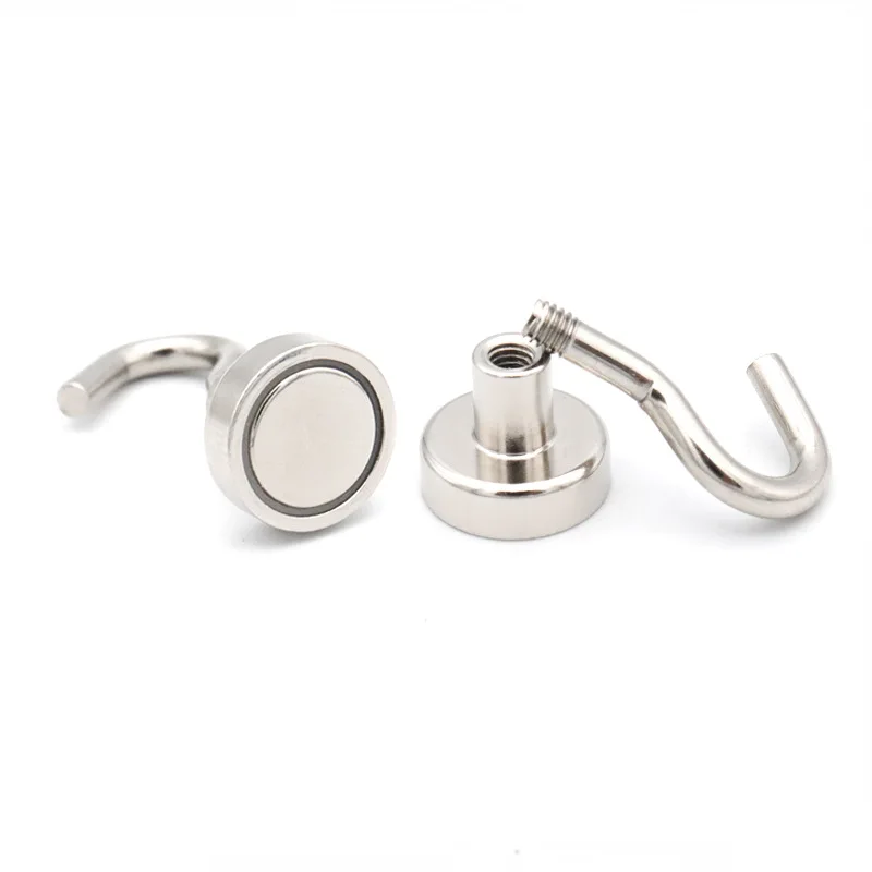 Description Picture 3 of item10Pcs Strong Magnetic Hooks Practical Load Bearing Hook Multi-Purpose Storage for Home Kitchen Bar Storage Key Coat Cup Hanging