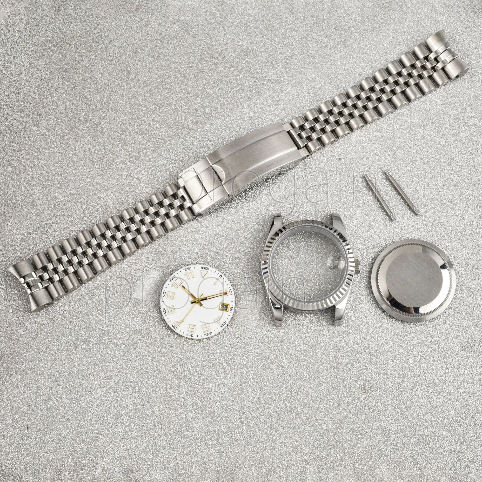 Stainless Steel Watch Band & Dial Modification Kit