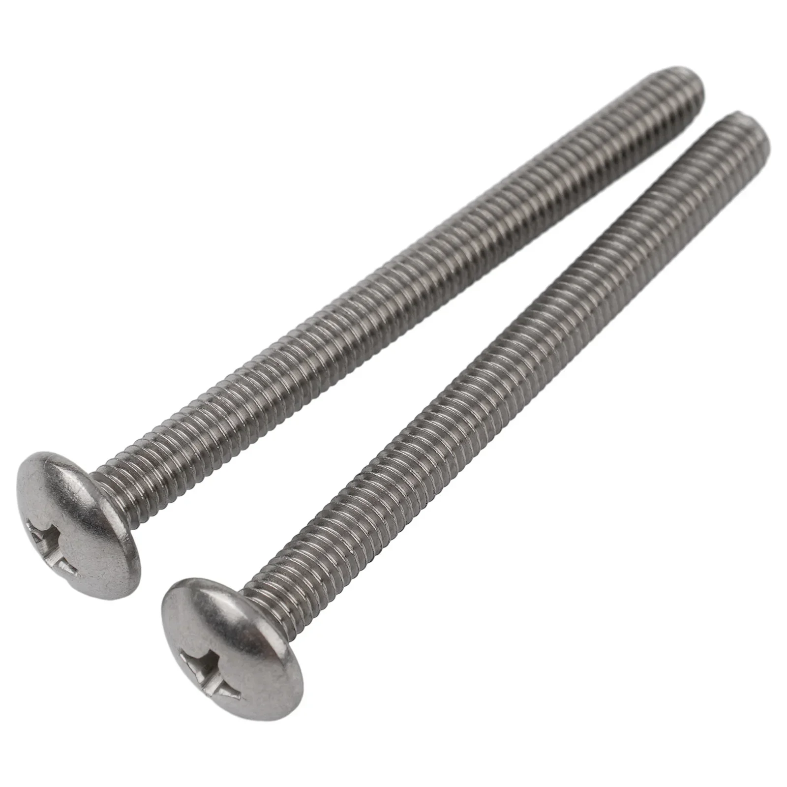 2pcs Toilet Tank M6 Bolt Cistern To Toilet Pan Fixing For Sealing Kit Close Coupling Bolts WC Silver Bathroom Accessories