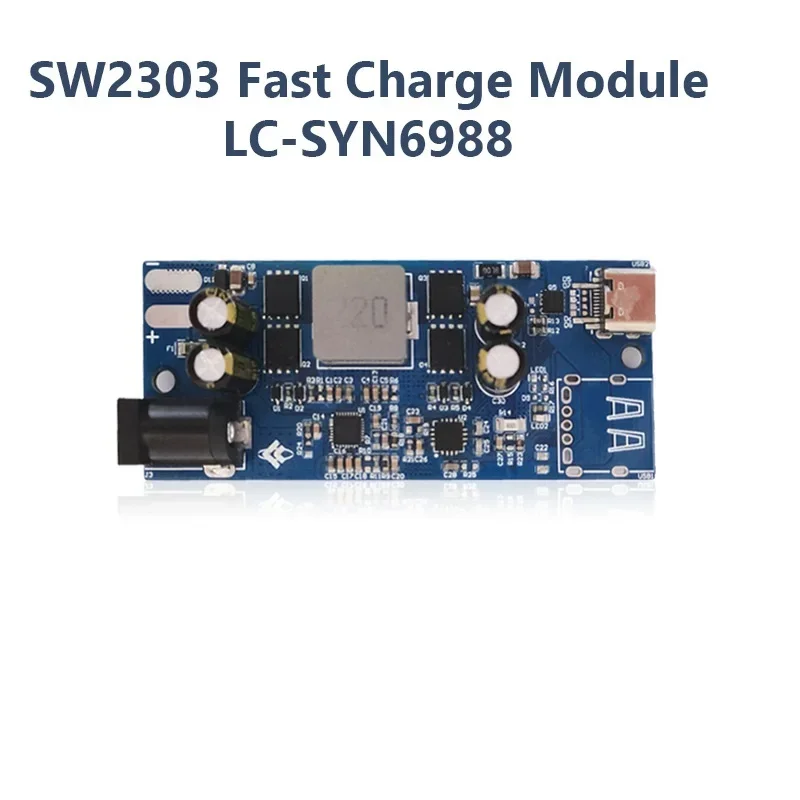 

Full Protocol Fast Charging Module SW2303 PL5501 Fast Charging 100W Buck-boost Multi-function PD Fast Charging Module