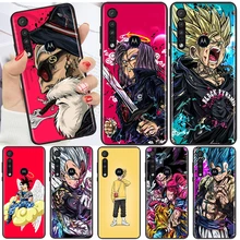 

Cool Anime Dragon Ball For Motorola Moto G G60 G60S G50 G40 G9 G10 E7i E6S Power Edge 20 E20 2021 X3 S Pro Black Phone Case