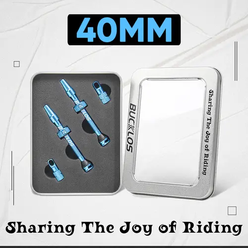 BUCKLOS 40/44/55/60/65/80/100mm Tubeless Valves Bike Aluminum Alloy Presta Nipples Removable Core Air Valve for Road MTB Bicycle - Image 21