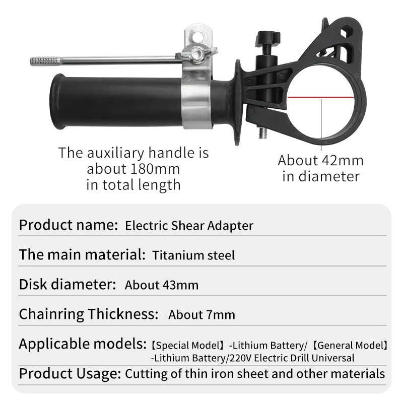 LUXIANZI Electric Drill Plate Cutter Multifunction Metal Sheet Free Cutter Tool Nibbler Saw Cutter Plate Punch Scissors Kit 4