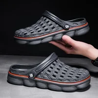 2024 Men's Sandals Women's Outdoor Beach Wading Slippers for Men Garden Home Clogs Women's Sandals Summer Hiking Sandals Men 1